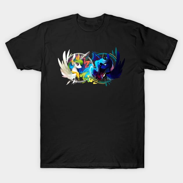 Celestia & Luna T-Shirt by Cenit